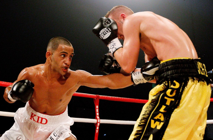 Great Britain's Kid Galahad recently failed a drugs test and has been banned for two years