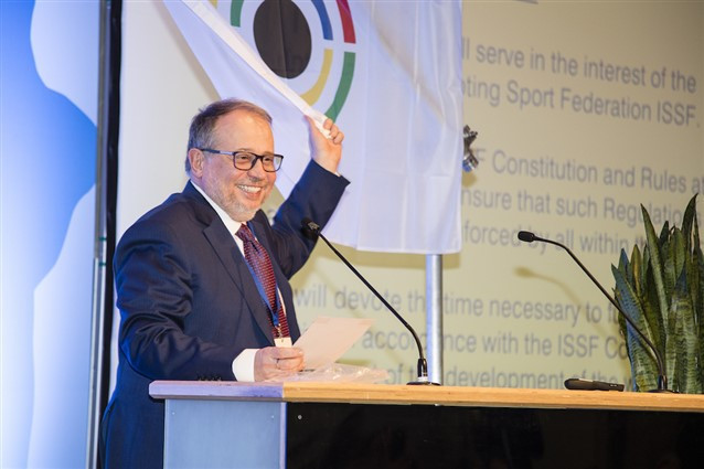 Lisin is aiming to secure a second term as ISSF President after refusing to step aside as leader following the war in Ukraine ©ISSF