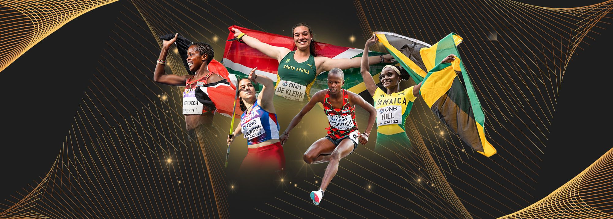 Five athletes have been nominated for the World Athletics Women's Rising Star Award ©Getty Images