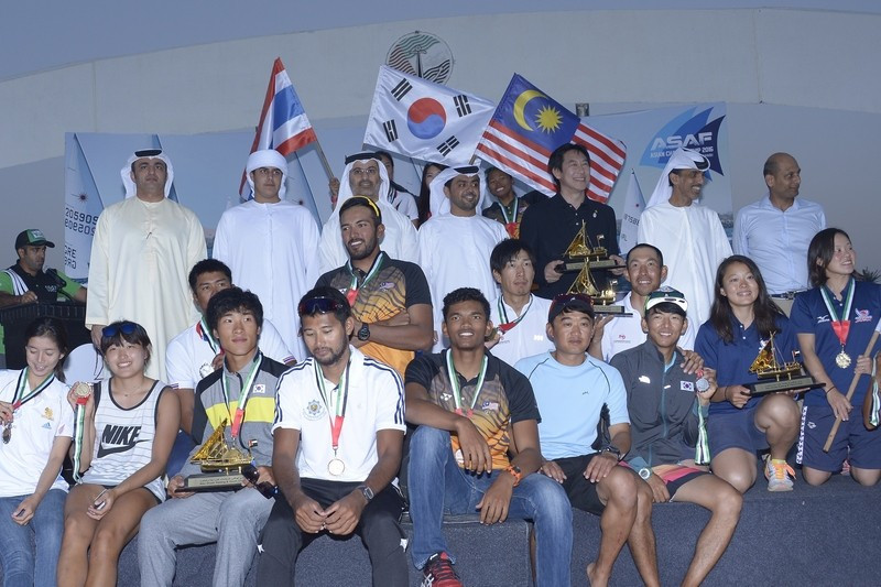 Japanese duo claim Rio 2016 sailing berth after winning 49er gold at ASAF Asian Championship