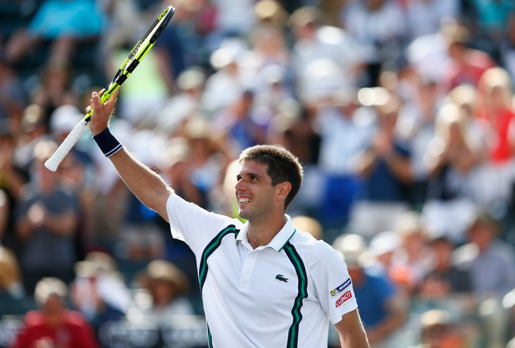Argentina's Federico Delbonis claimed a shock win over world number two Andy Murray at Indian Wells ©Getty Images