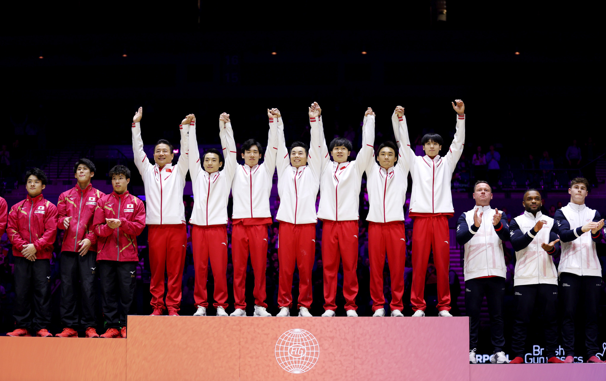 China seal men's team title at World Artistic Gymnastics Championships