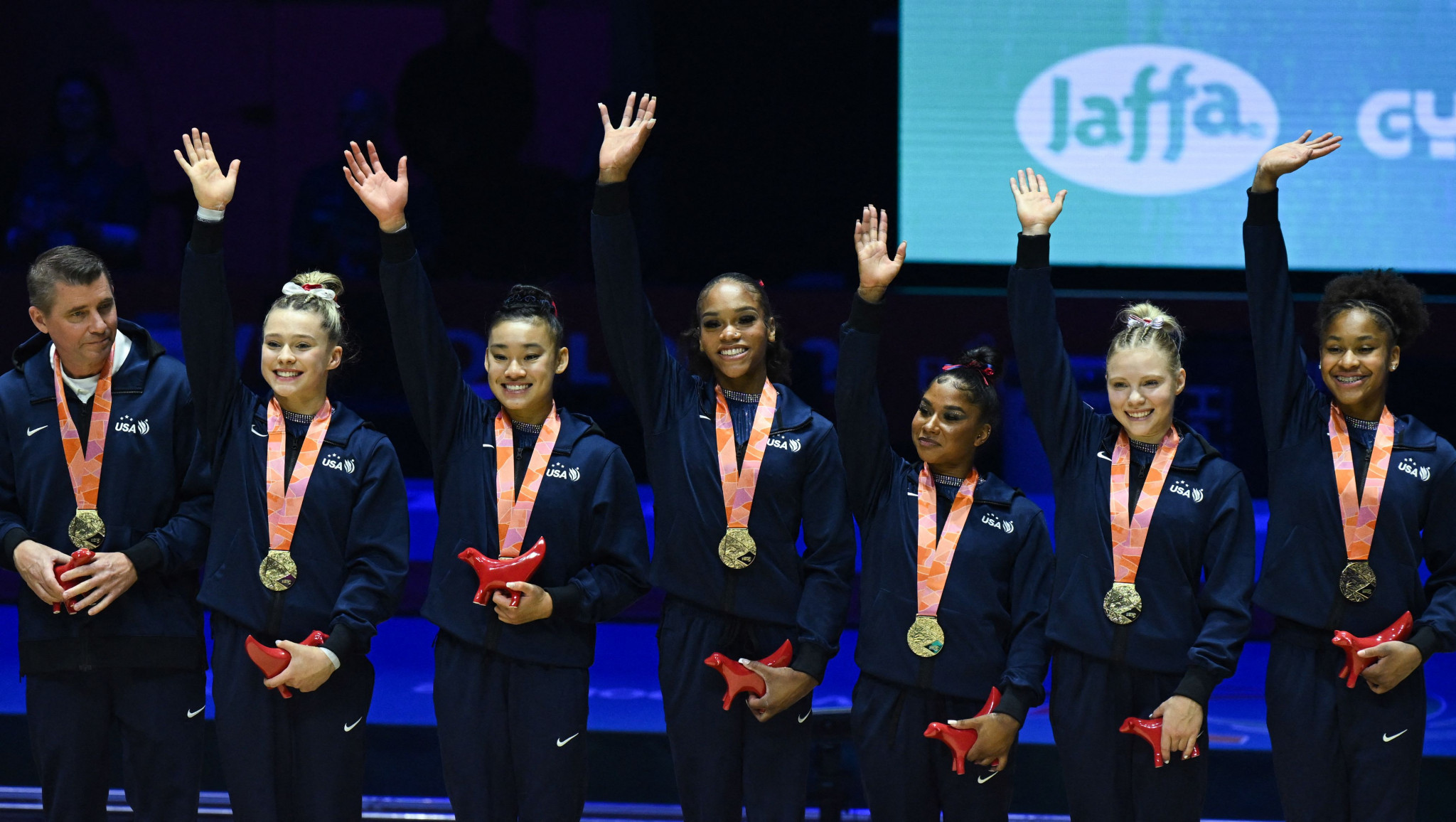 USA Gymnastics has undergone a rebrand including a new logo, and has sought to focus on "holistically developing the athlete" as part of the reforms ©Getty Images