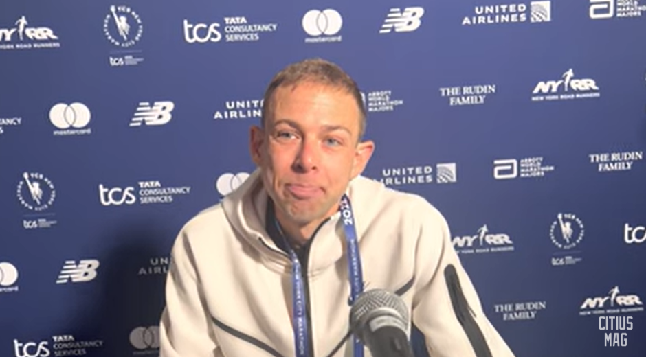 Home runner Galen Rupp, the Rio 2016 marathon bronze medallist, told reporters that his back injury had greatly improved and he is looking forward to making his New York City race debut on Sunday ©Citius Mag