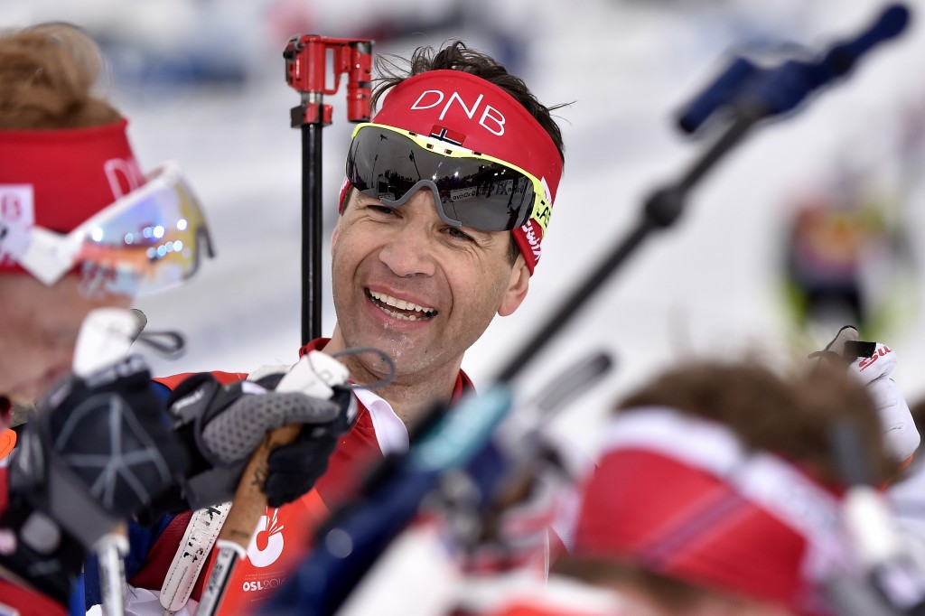 Biathlon legend Ole Einar Bjørndalen appears to be considering extending his career for an extra two years ©Getty Images