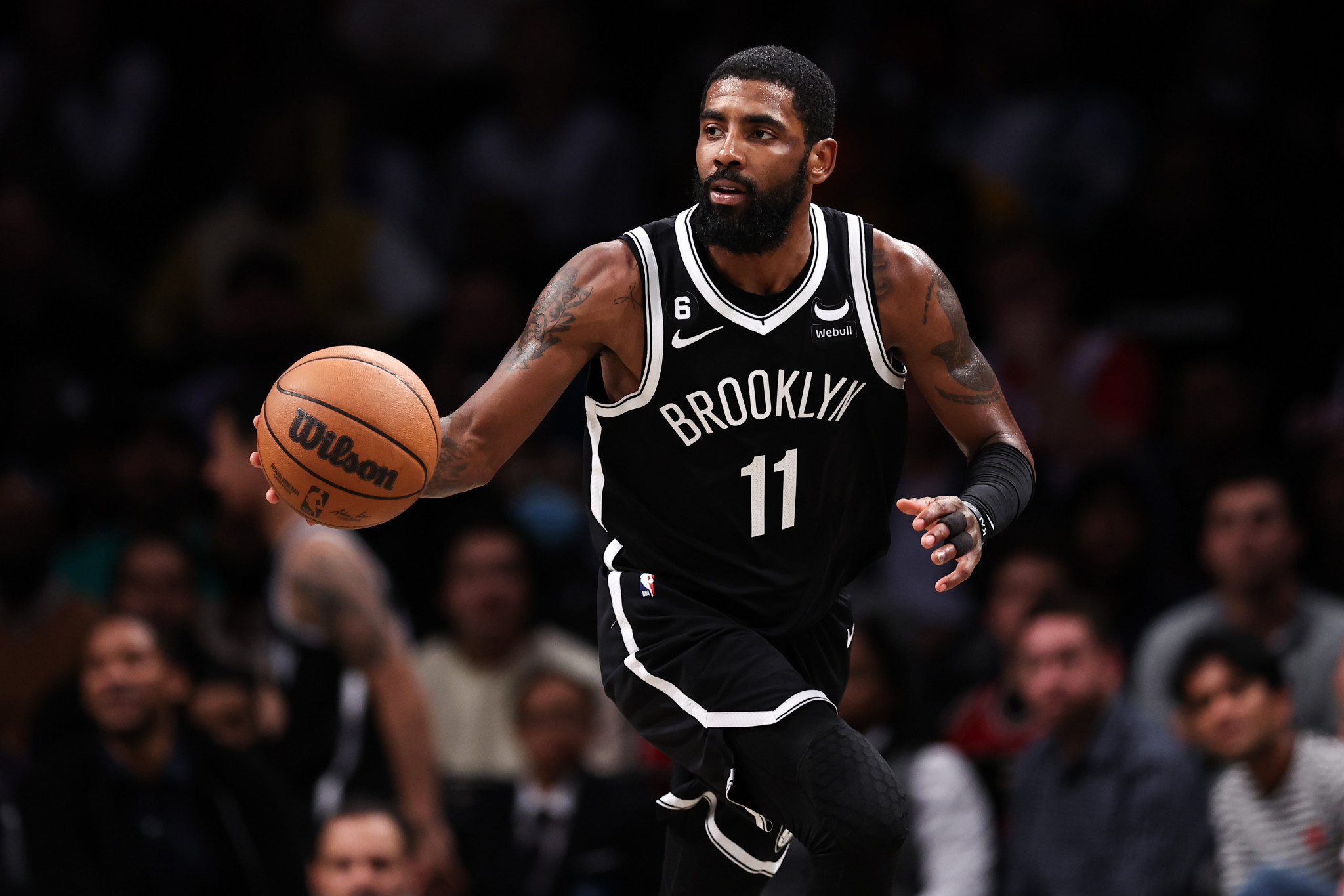Kyrie Irving has been suspended for five games by Brooklyn Nets ©Getty Images