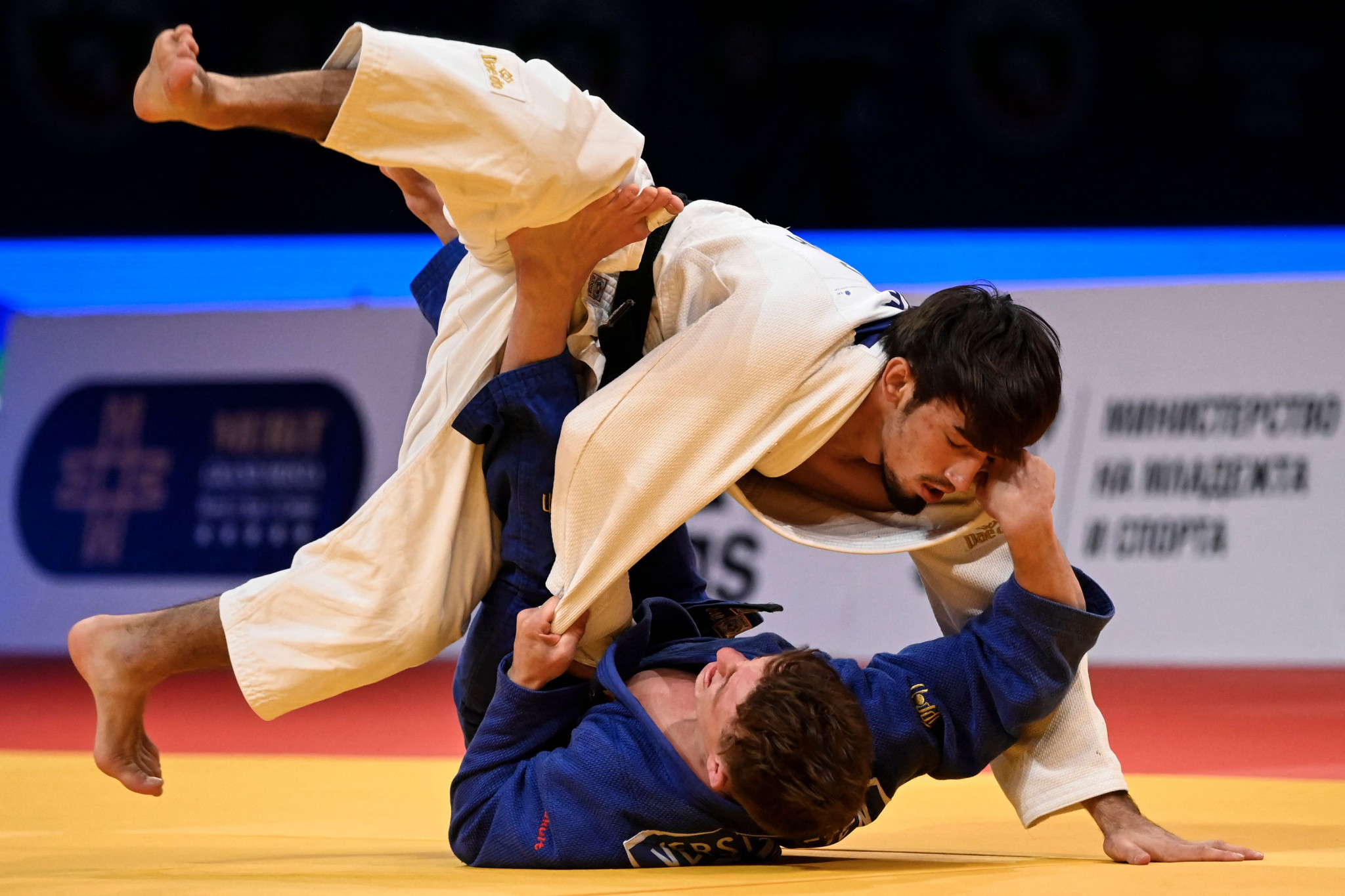 Balabay Aghayev won the men's under-60kg title today ©Getty Images