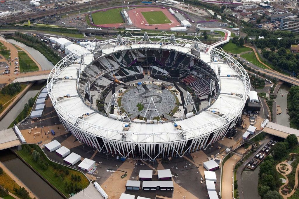British engineering and consulting firm Buro Happold worked on London 2012, including the Olympic Stadium ©Buro Happold