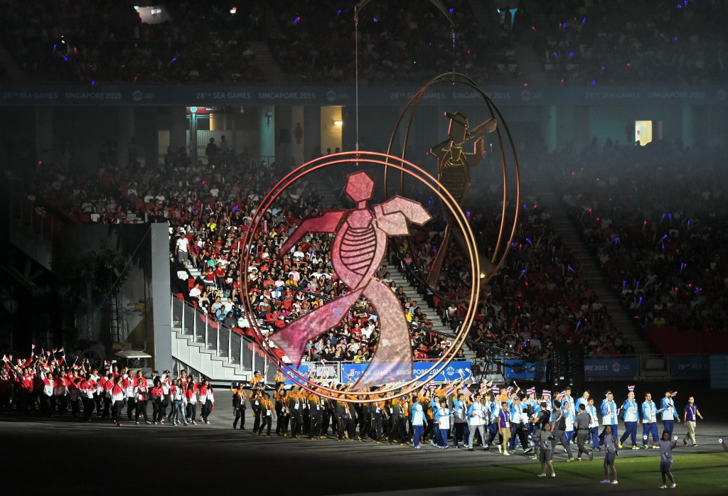 The 2015 Southeast Asian Games in Singapore attracted more than 398 million television viewers across 10 countries and territories in Southeast Asia ©Getty Images