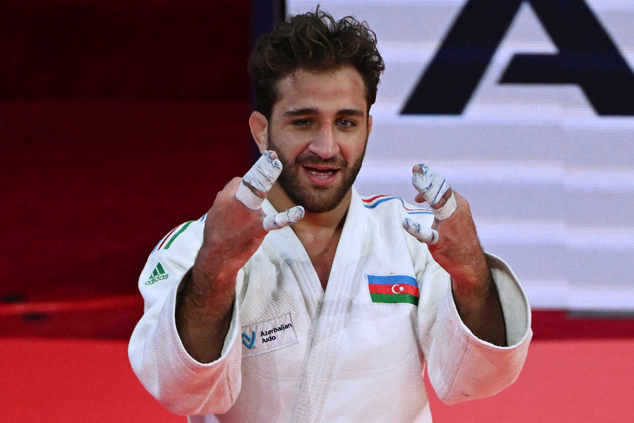 Hidayat Heydarov was victorious in the men's under-73kg final ©Getty Images