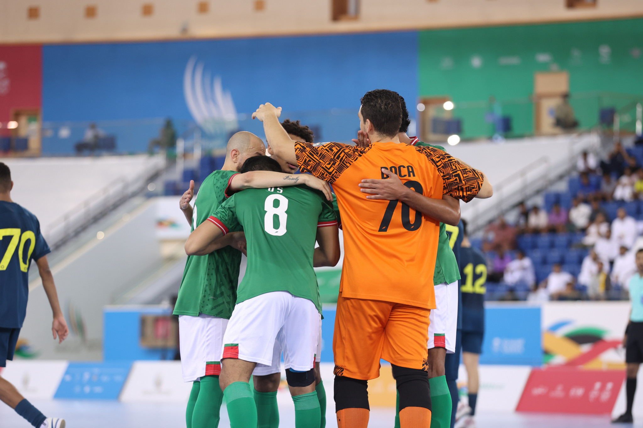 Al-Eitifaq bettered Al-Nassr in the men's futsal final ©Saudi Games