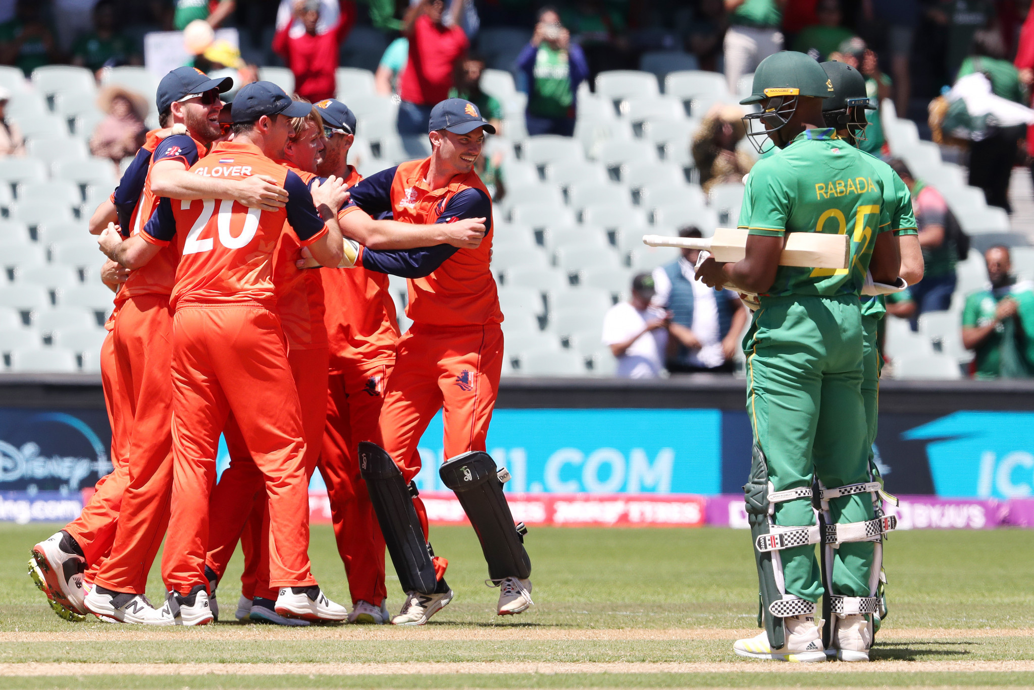 The Netherlands shockingly beat South Africa at the T20 World Cup ©Getty Images