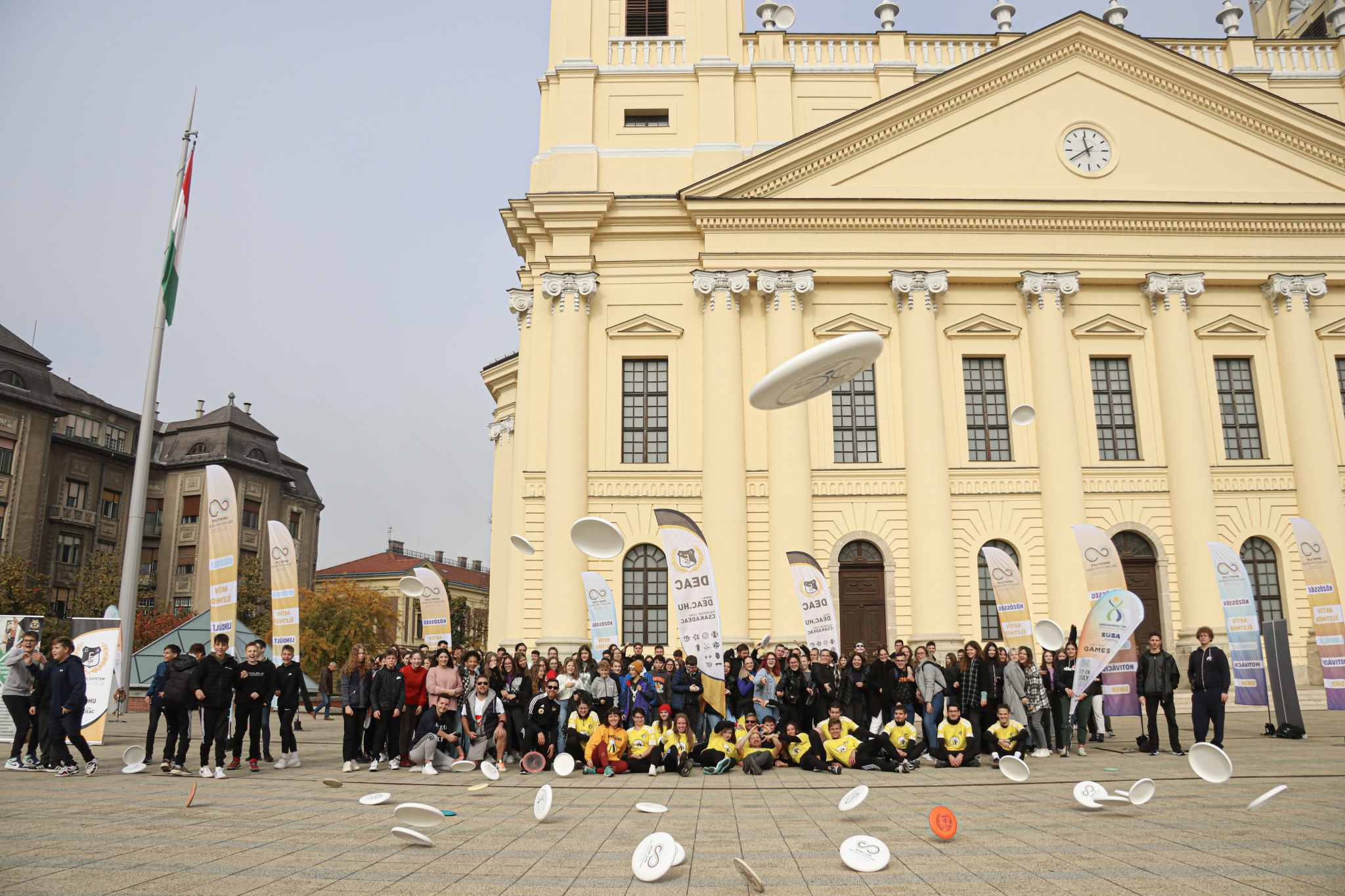 The Sport-Life Balance Program is engaged in a pilot project with the World Flying Disc Federation ©Attila Mizser