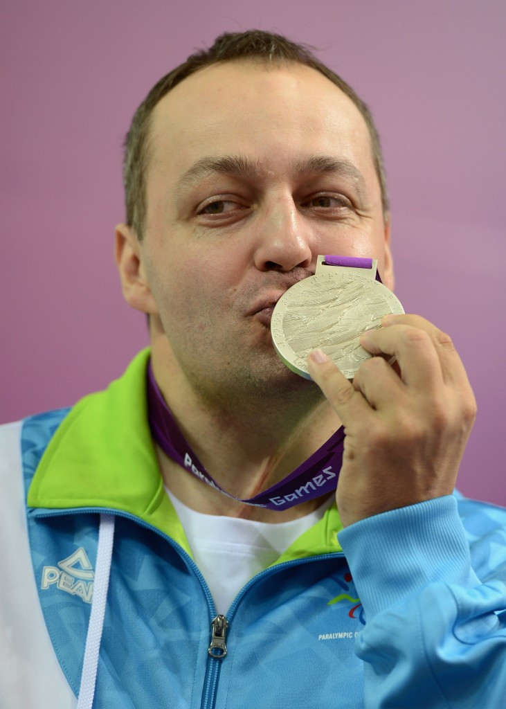 Slovenia's Gorazd Francek Tirsek won the rifle gold on day one of the IPC Shooting World Cup in Bangkok ©Getty Images 