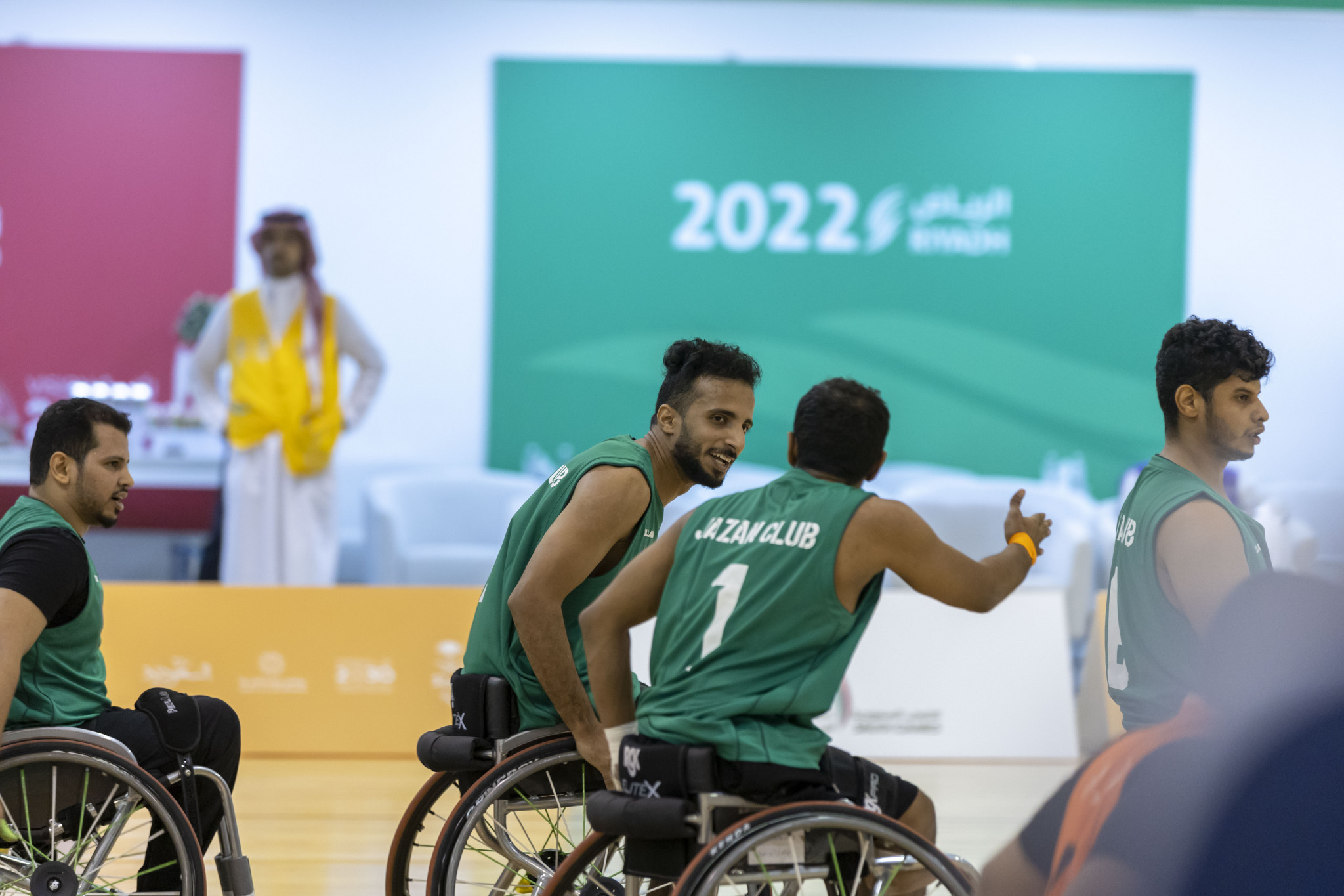 Jazan put in a team performance to win bronze against Al-Jouf ©Saudi Games