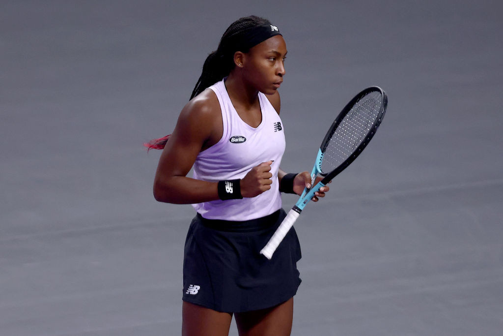 World number four Coco Gauff is due to lead the United States challenge at the second Billie Jean King Cup finals that start in Glasgow tomorrow ©Getty Images