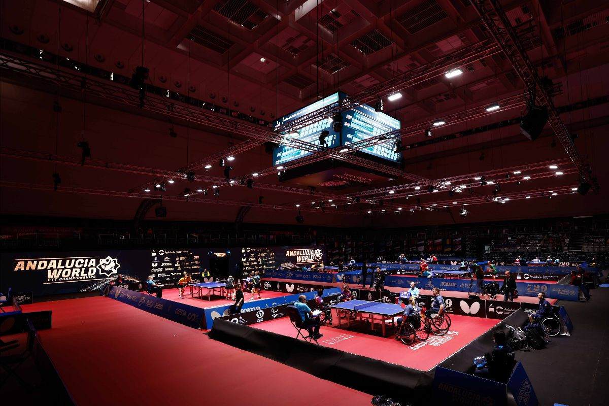 The Palacio de los Deportes in Granada has been optimised to stage the World Para Table Tennis Championships ©ITTF