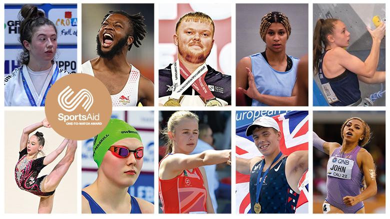 The shortlist of 10 for this year's SportsAid One-to-Watch award contains four outstanding England performers from the Birmingham 2022 Commonwealth Games ©SportsAid