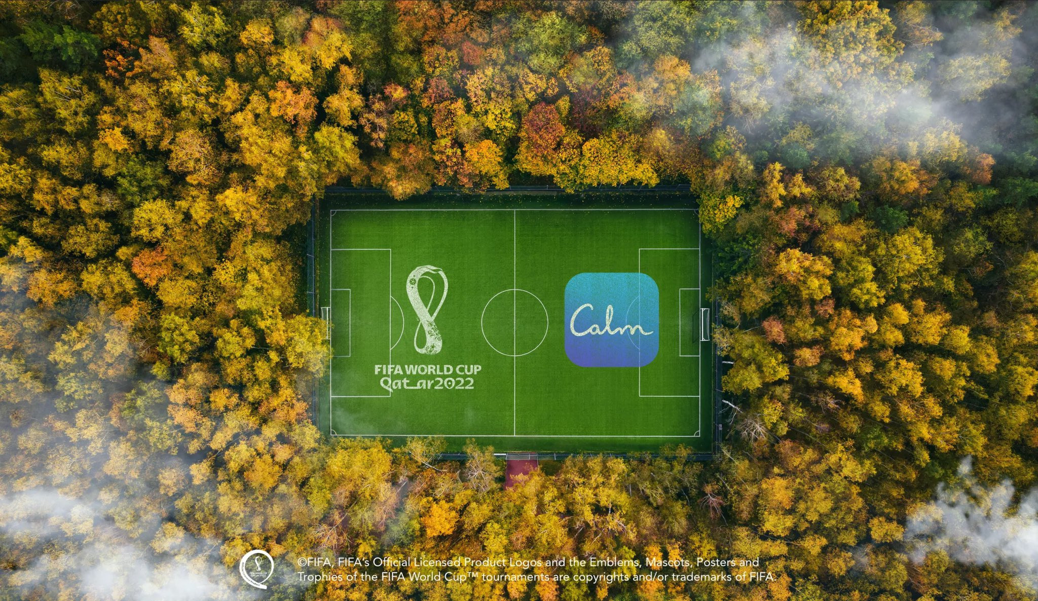 Calm named official mindfulness and meditation product for FIFA World Cup