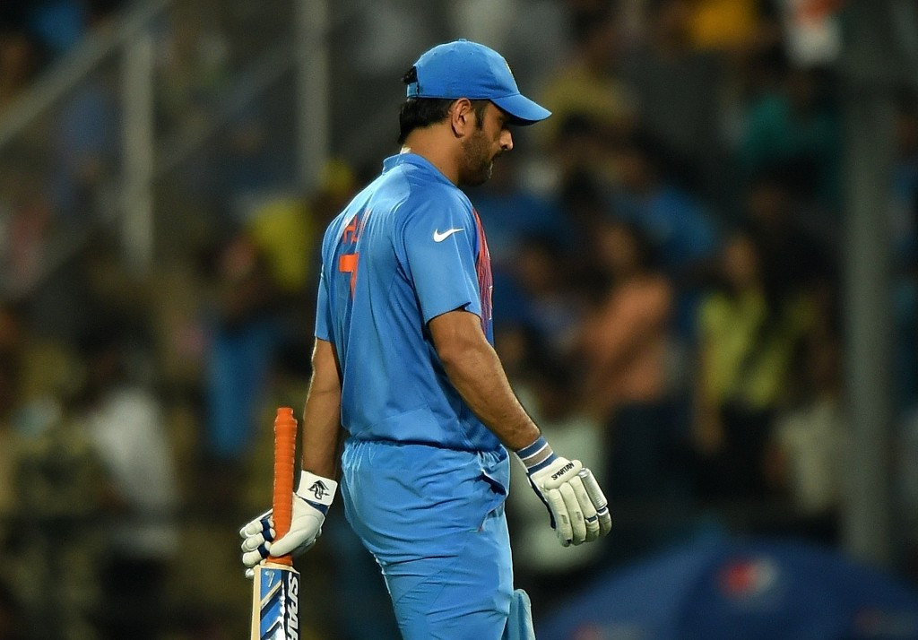 There was disappointment for India and captain MS Dhoni
