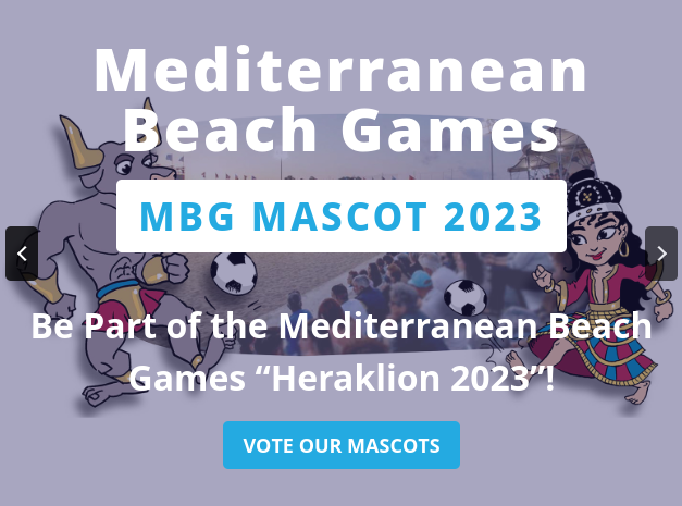 Fans can visit the official page to choose their favourite versions of the mascot ©Heraklion 2023