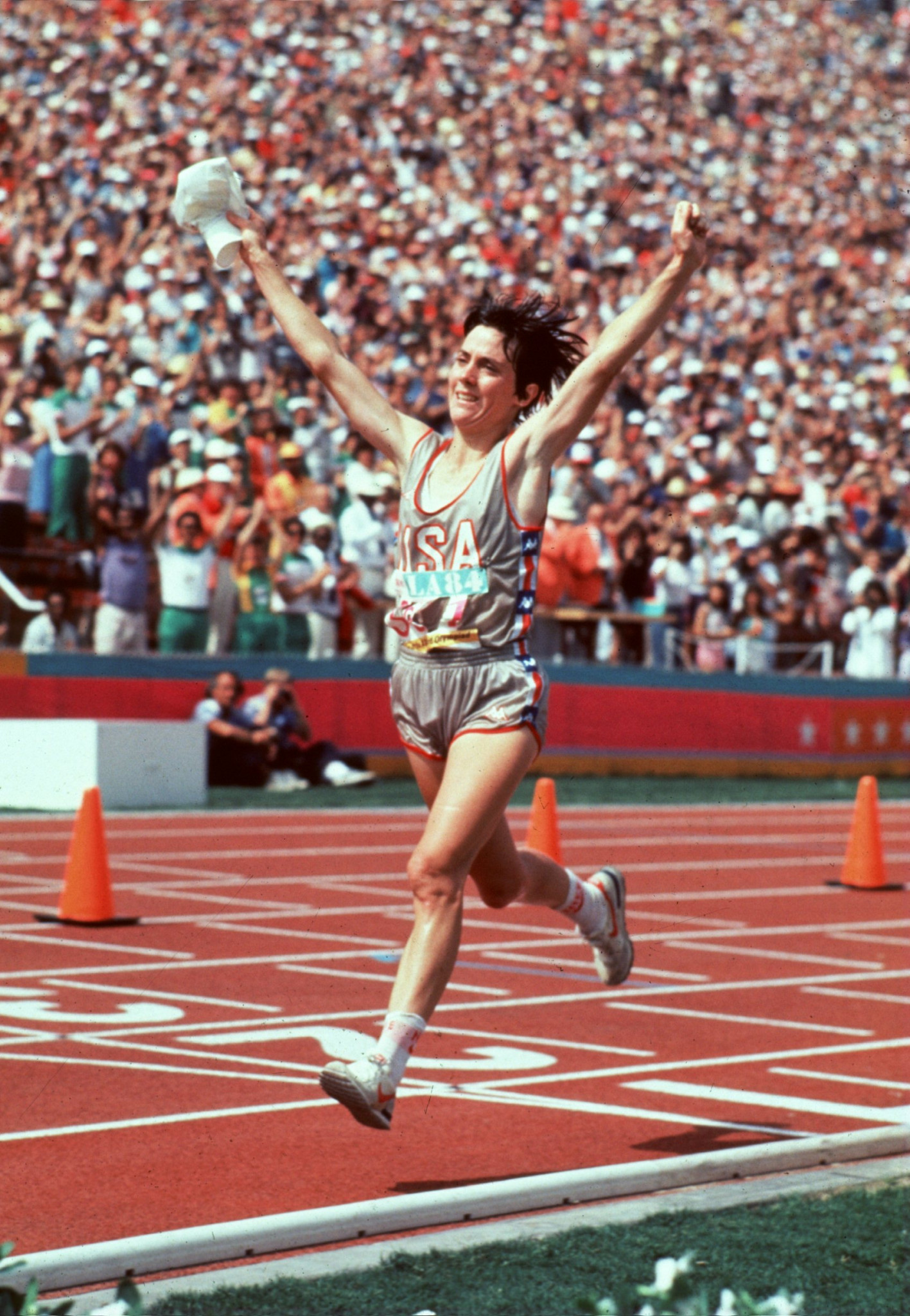 Joan Benoit won the first US Olympic Marathon Trials for women and went on to claim the gold medal at Los Angeles 1984 ©Getty Images