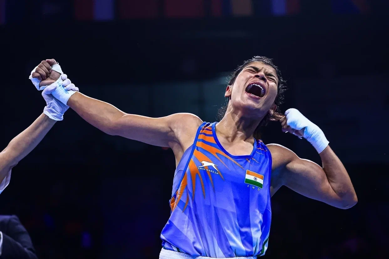 
India's Nikhat Zareen won the flyweight title at the Women's World Boxing Championships in Istanbul in May ©IBA