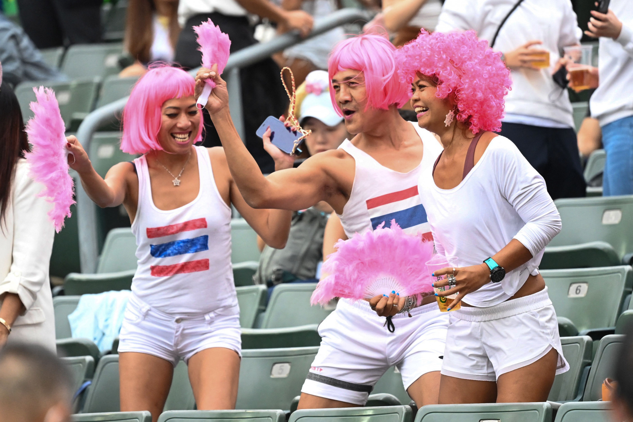 This year's Hong Kong Sevens marked the return of spectators to an event always a popular feature of the local calendar ©Getty Images