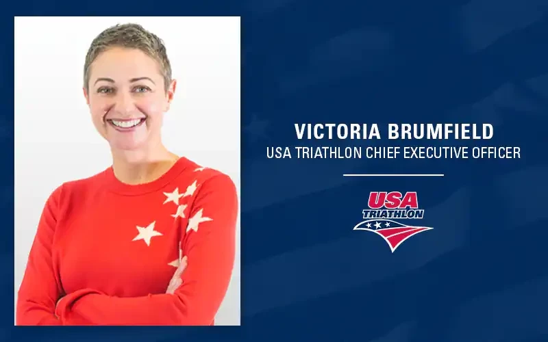 Brumfield "excited" to start as USA Triathlon chief executive