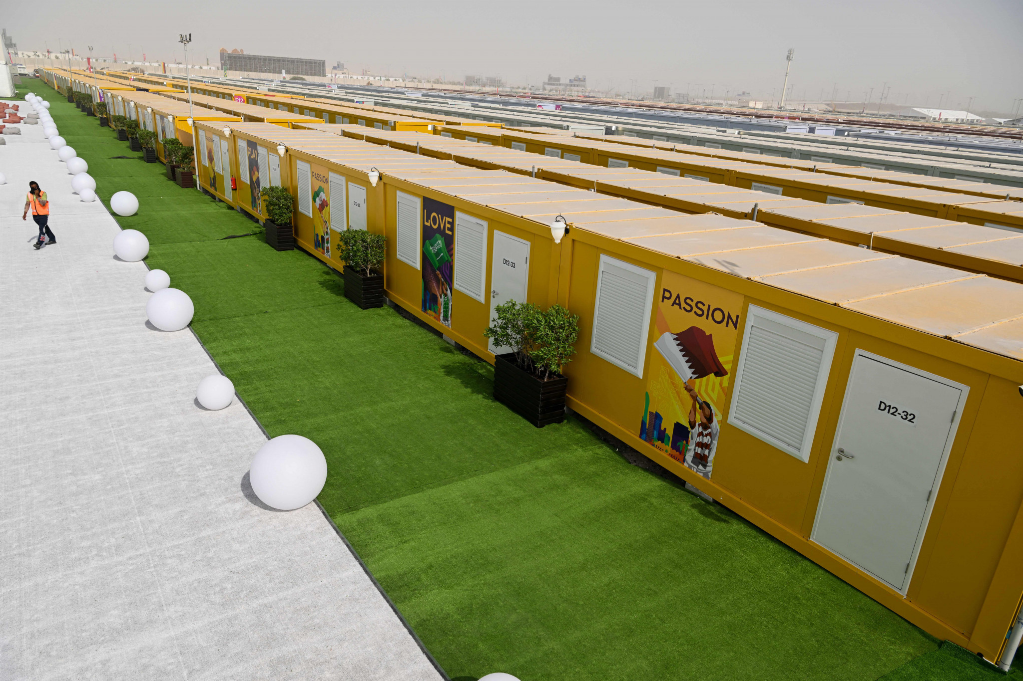 Qatar unveils industrial cabins for more fan accommodation for FIFA World Cup