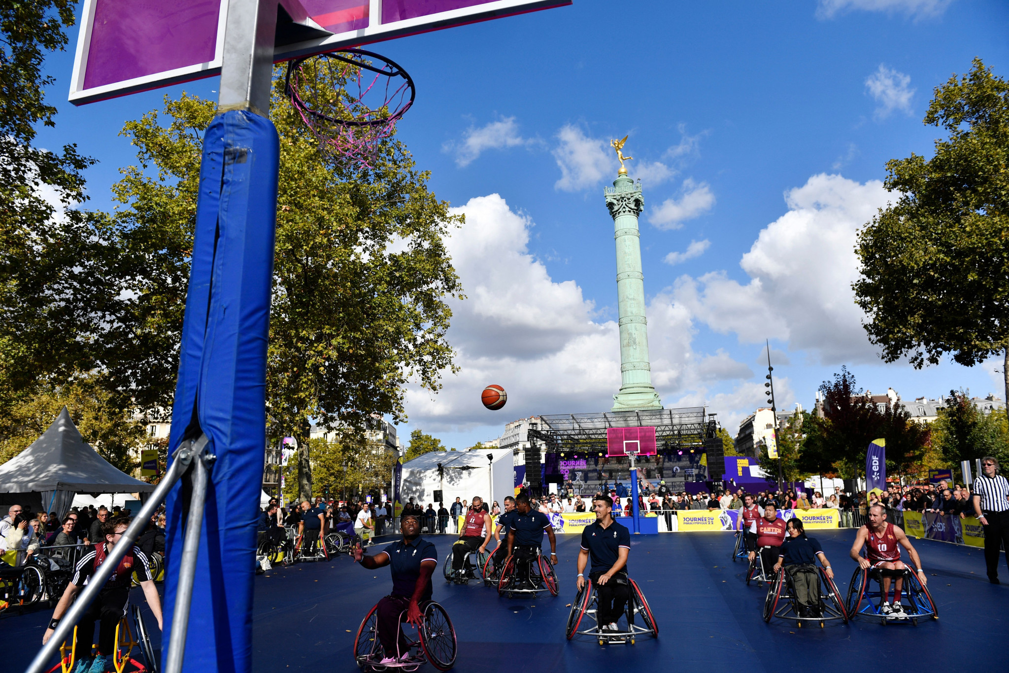 Paris is set to host the Paralympics for the first time in 2024 ©Getty Images