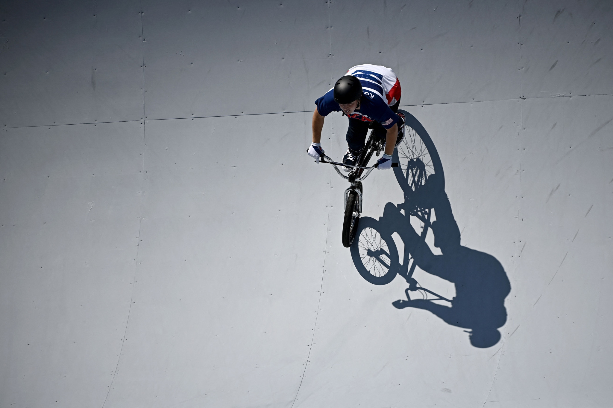 The United States' Hannah Roberts top scored in women's BMX freestyle park qualification ©Getty Images