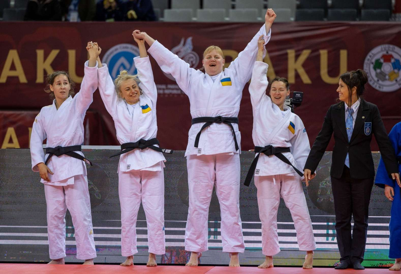 Ukraine and Azeri hosts win team titles at IBSA Judo World Championships