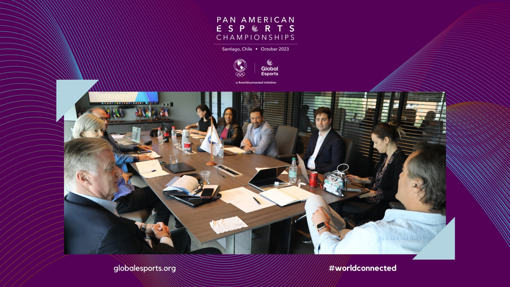 GEF officials visited Santiago to discuss plans for the Pan American Esports Championships ©GEF