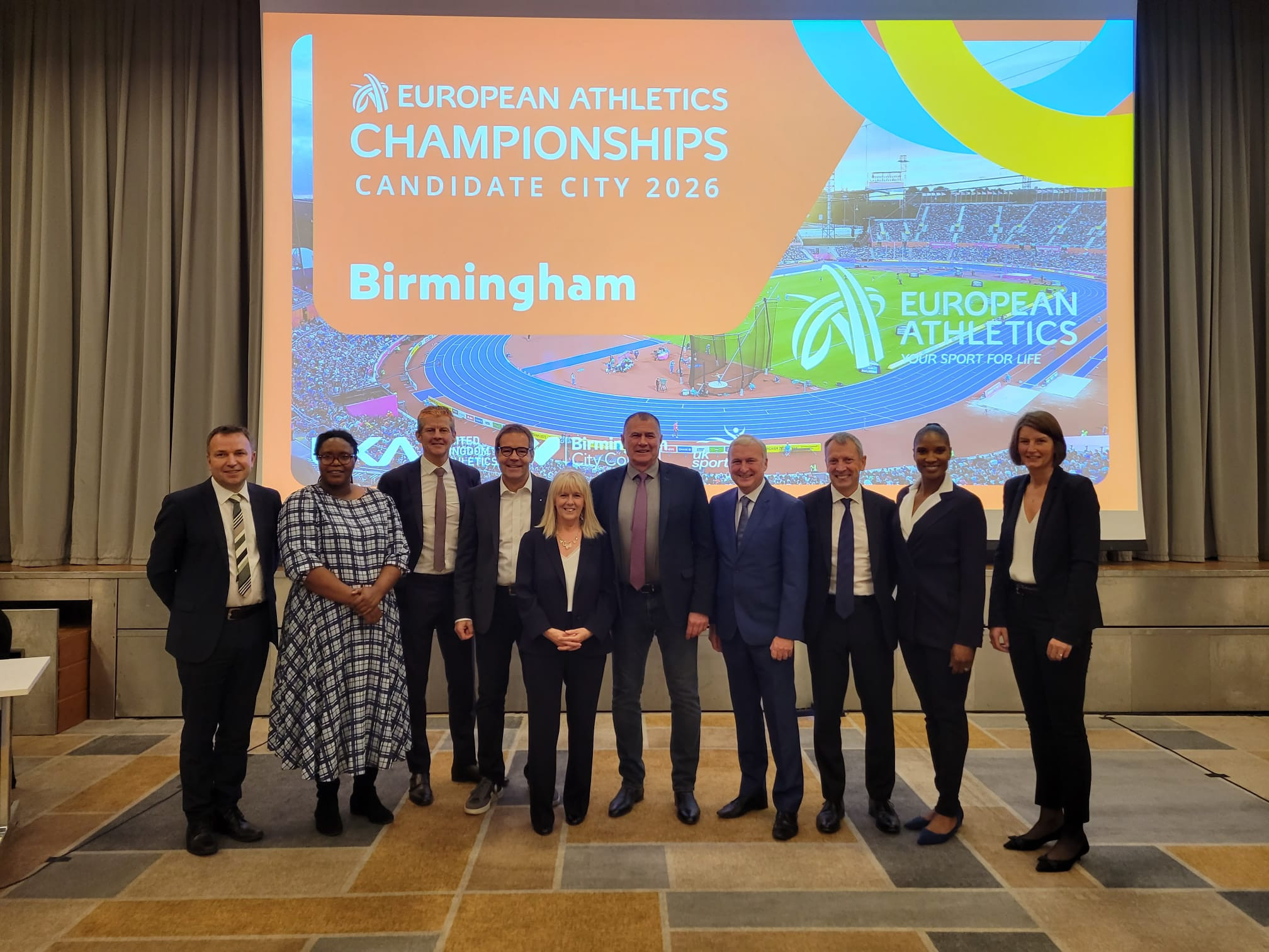 Birmingham will become the first British city to stage the European Athletics Championships when it hosts the event in 2026 at the re-built Alexander Stadium ©European Athletics