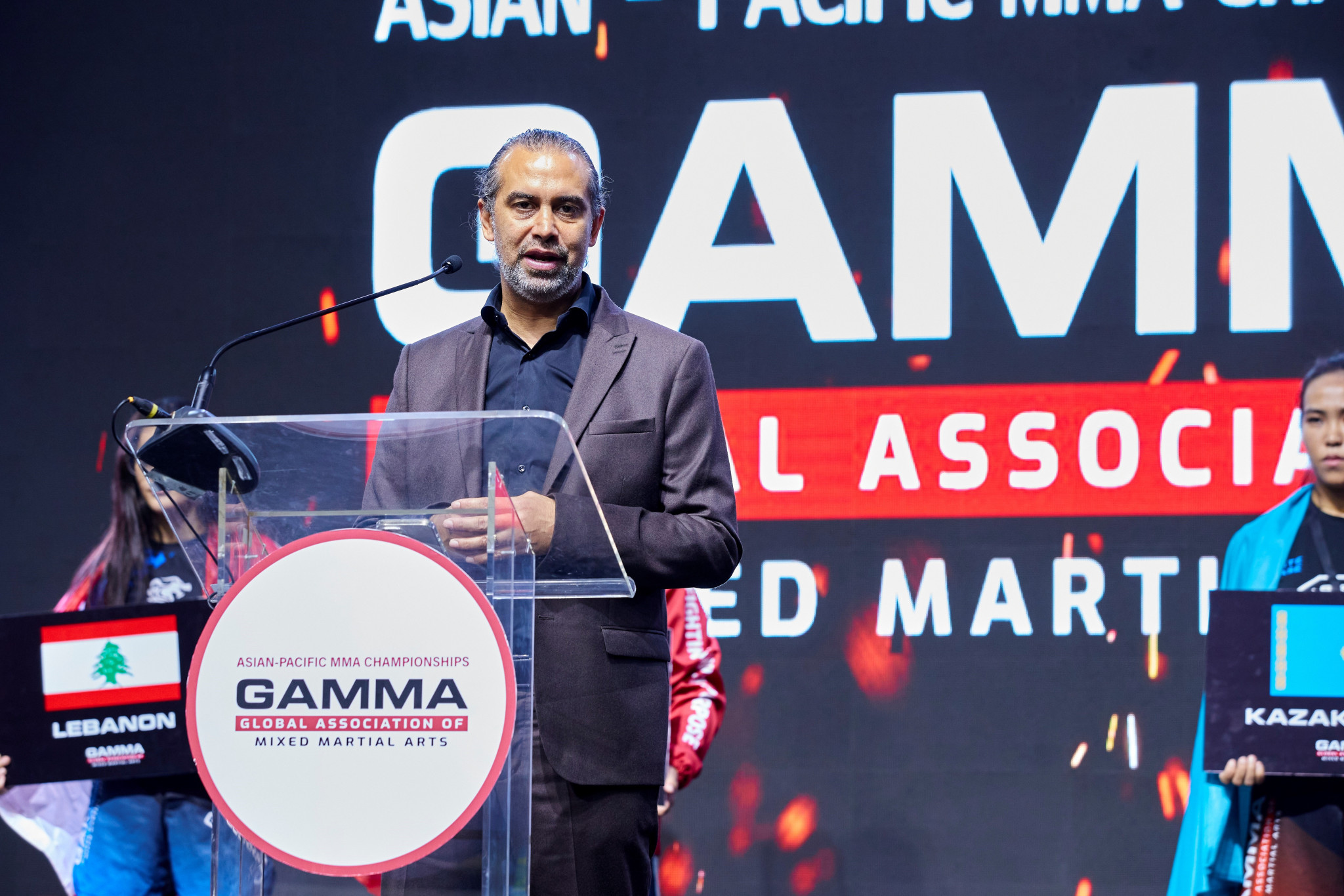 Alexander Engelhardt declared the GAMMA Asian-Pacific Championships in Pattaya open ©GAMMA