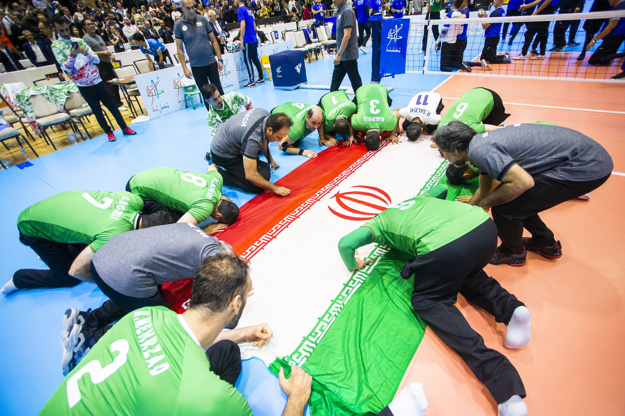 Iran's men retained their world title ©Flickr/World ParaVolley