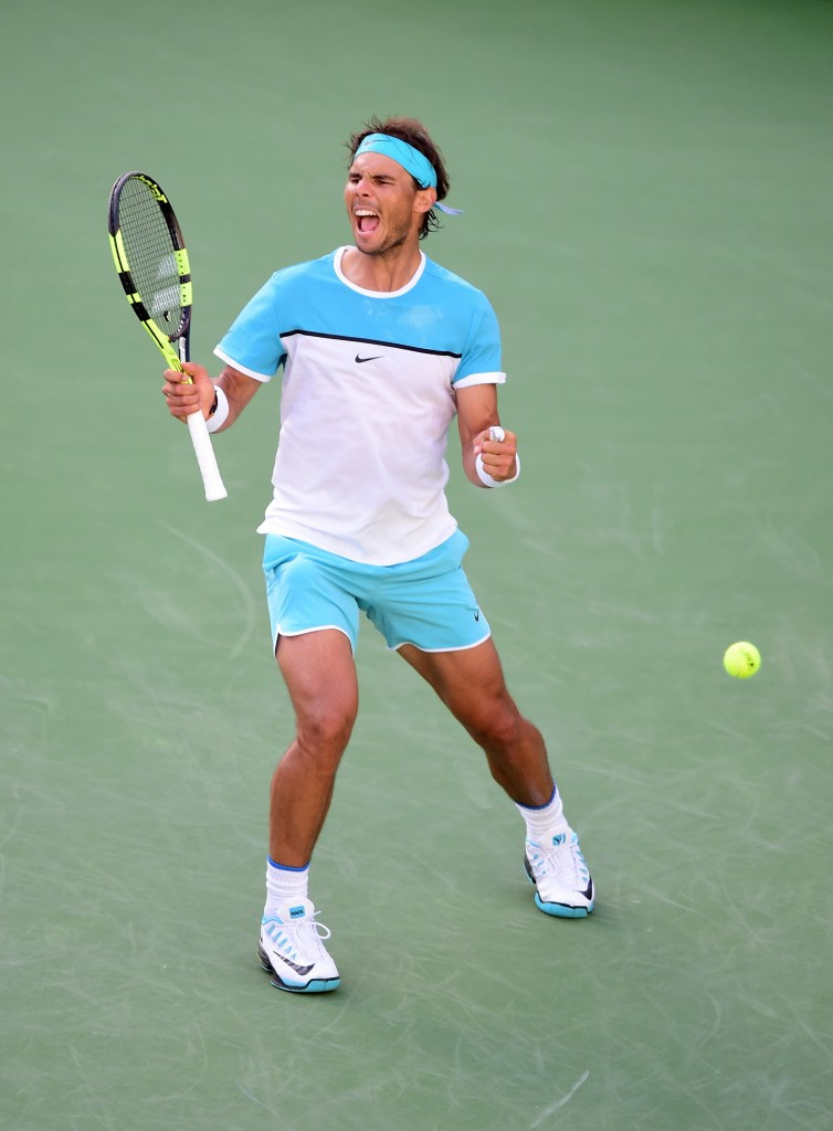 Rafael Nadal recorded a straight sets victory over fellow Spaniard Fernando Verdasco to earn a place in the fourth round of the BNP Paribas Open in Indian Wells ©Getty Images