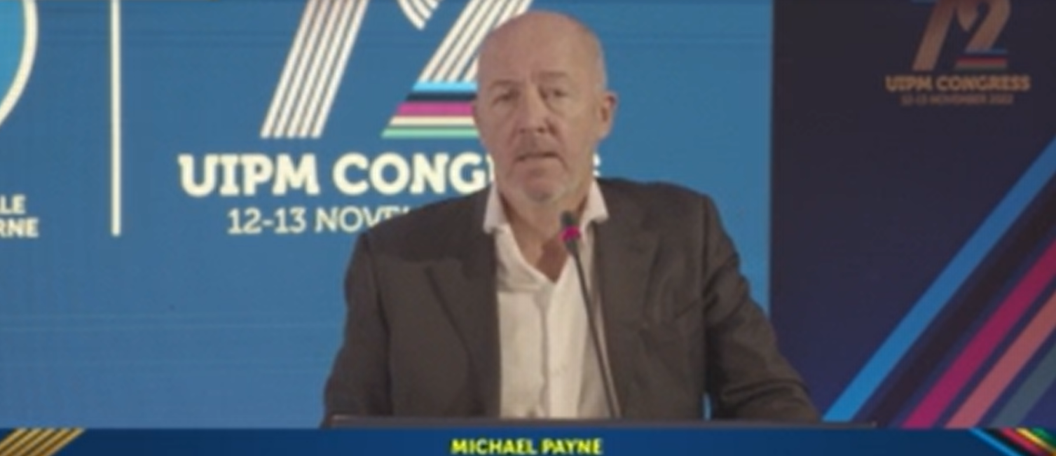 Marketing guru Michael Payne told delegates at the UIPM Congress: 
