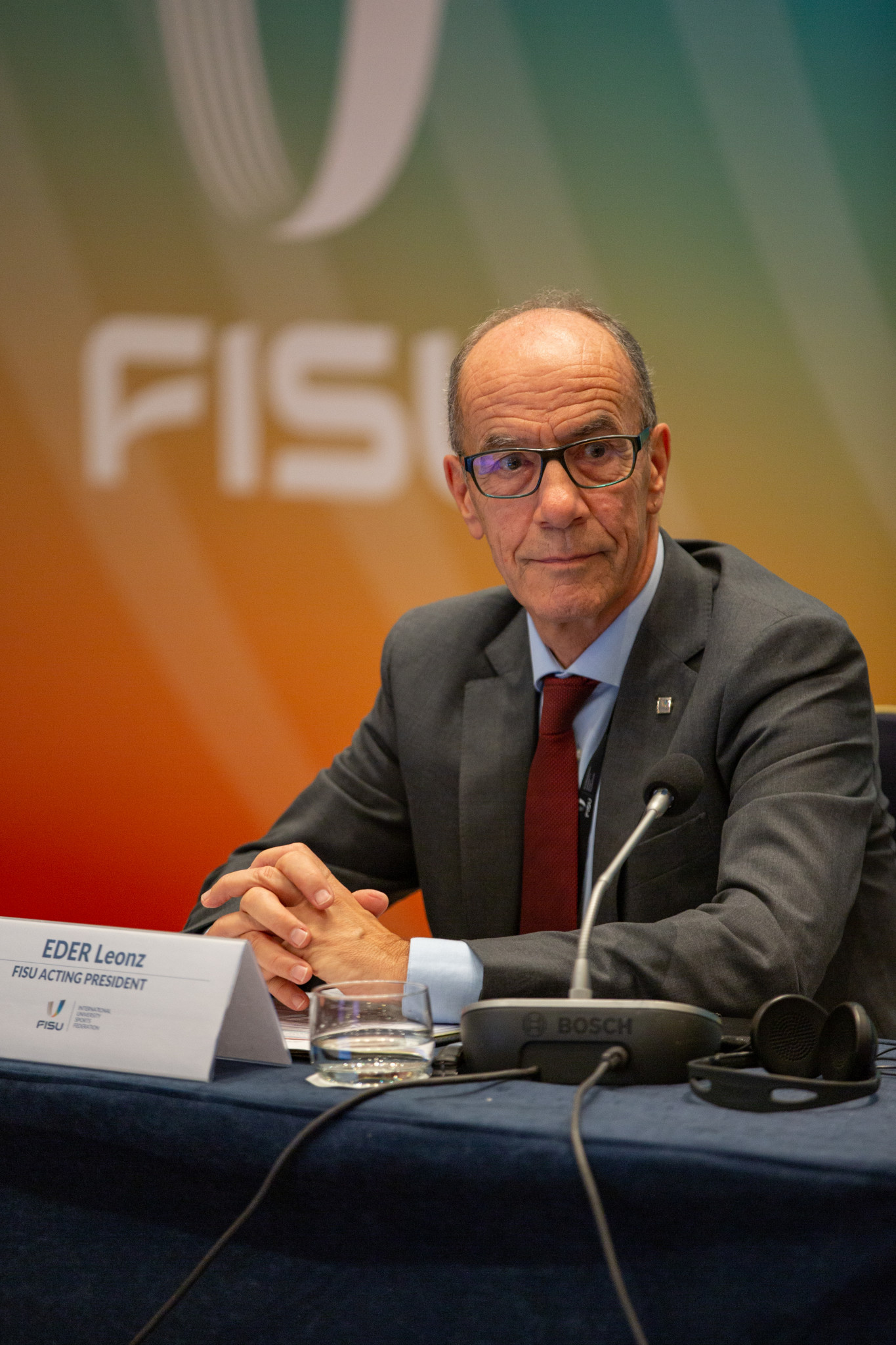 The FISU Acting President expressed hope that Chungcheong 2027 can provide "a lasting contribution to university sport" ©FISU