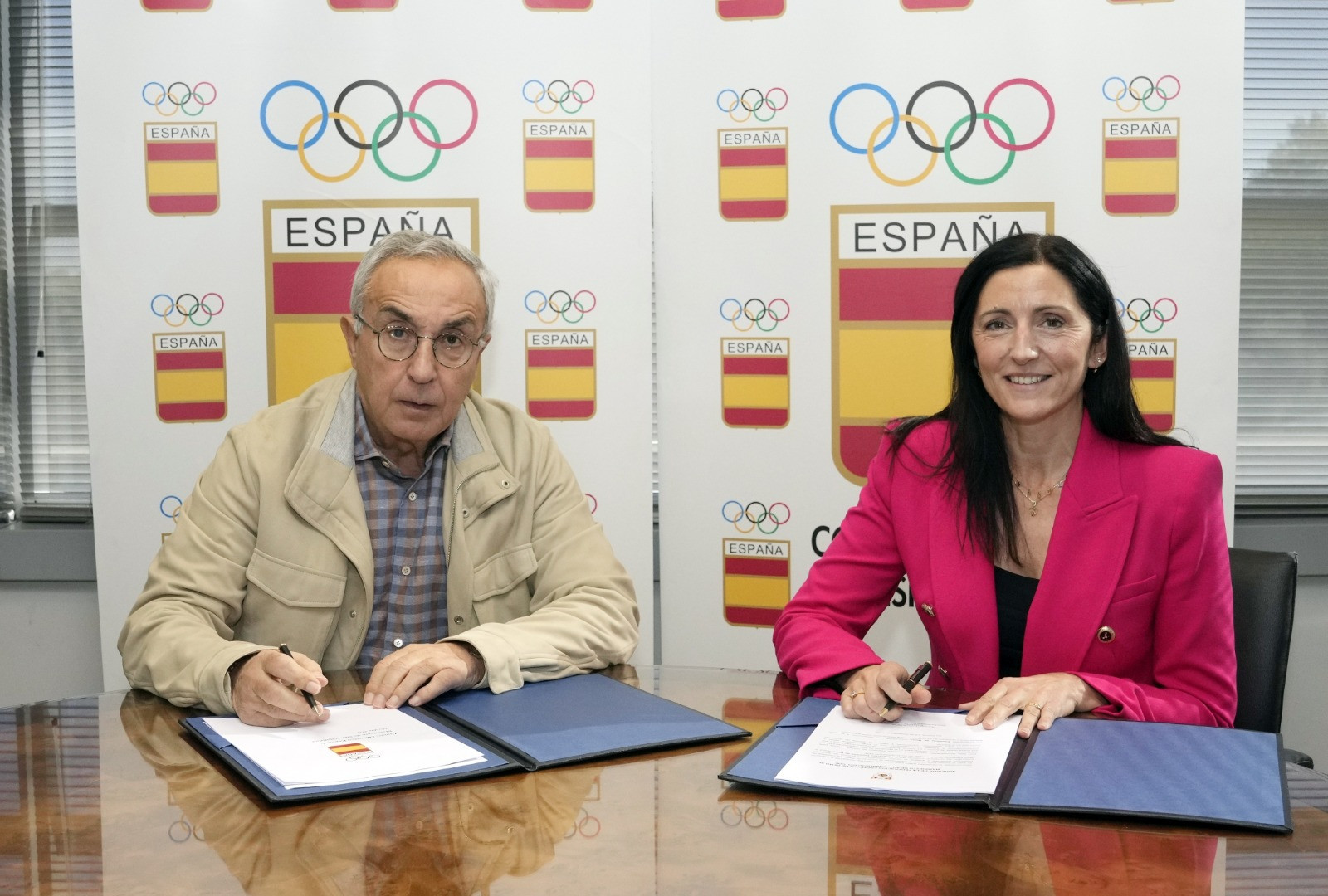 The Spanish Rowing Federation has signed up to the Spanish Olympic Committee sustainability manifesto ©COE