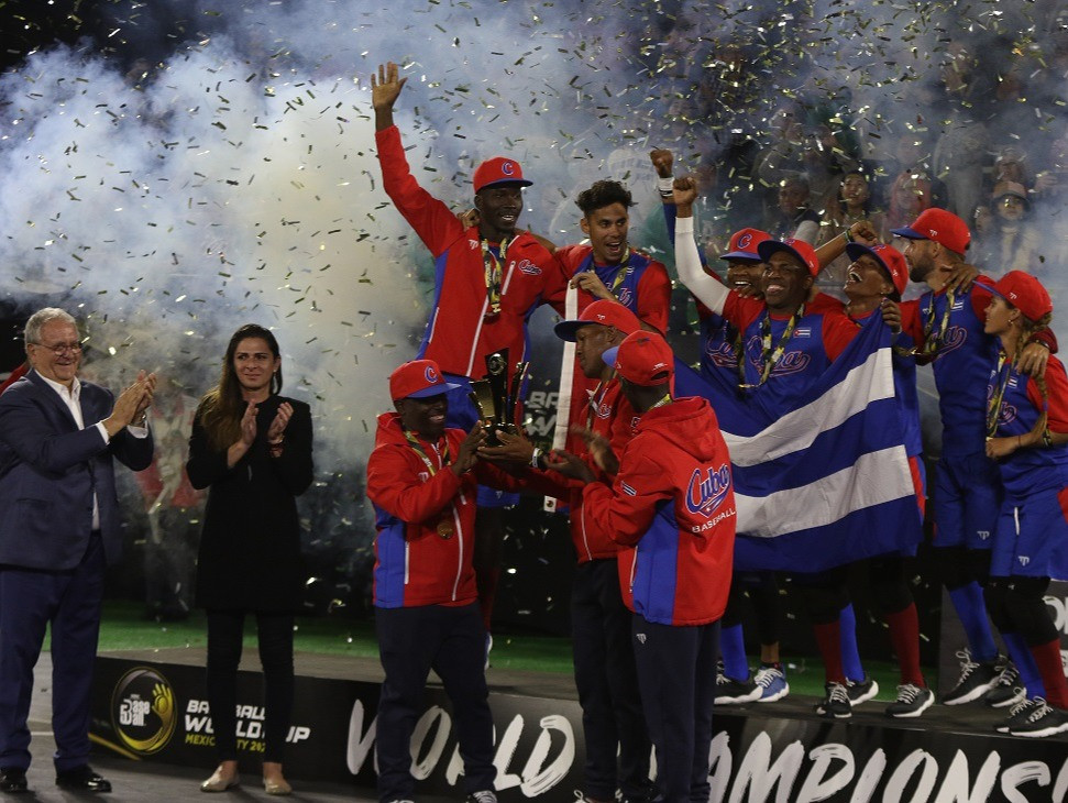 Cuba became the first nation to win the Baseball5 World Cup ©Getty Images