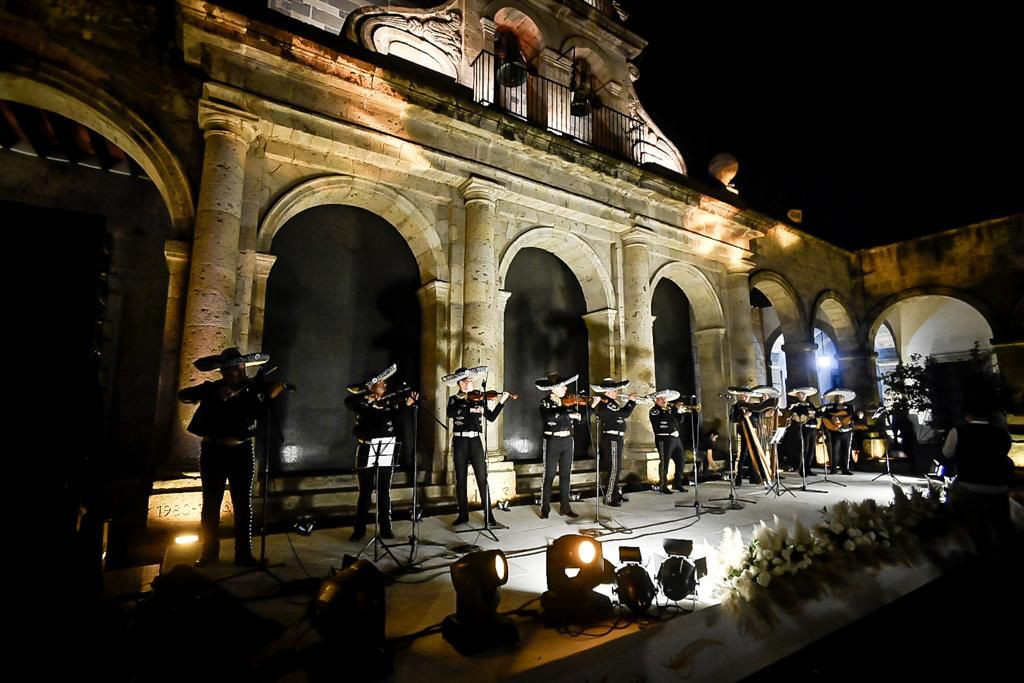 The courtyard of Hospicio Cabañas, which opened in 1803 as a combined almshouse, hospital and orphanage was the venue for the PATU Gala Awards ©World Taekwondo