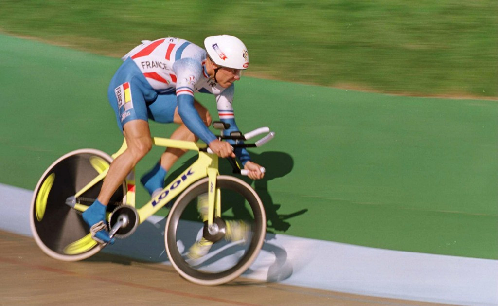 Florian Rousseau, pictured en route to Olympic gold at Atlanta 1996, is one of the French ambassadors ©Getty Images
