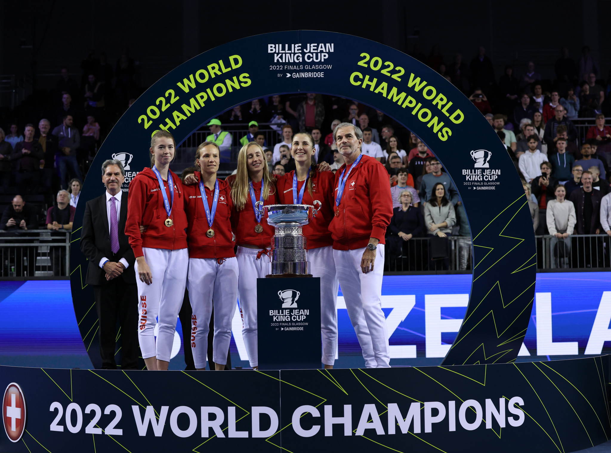 Switzerland are Billie Jean King Cup champions for the first time ©Getty Images