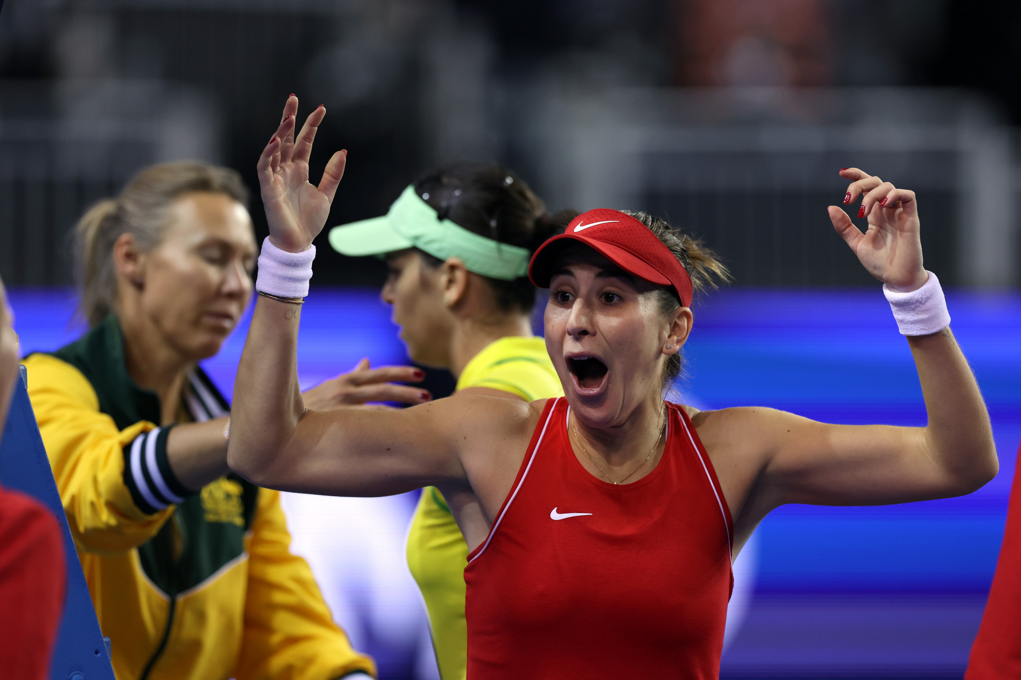 Olympic champion Belinda Bencic helped Switzerland win the Billie Jean King Cup ©Getty Images