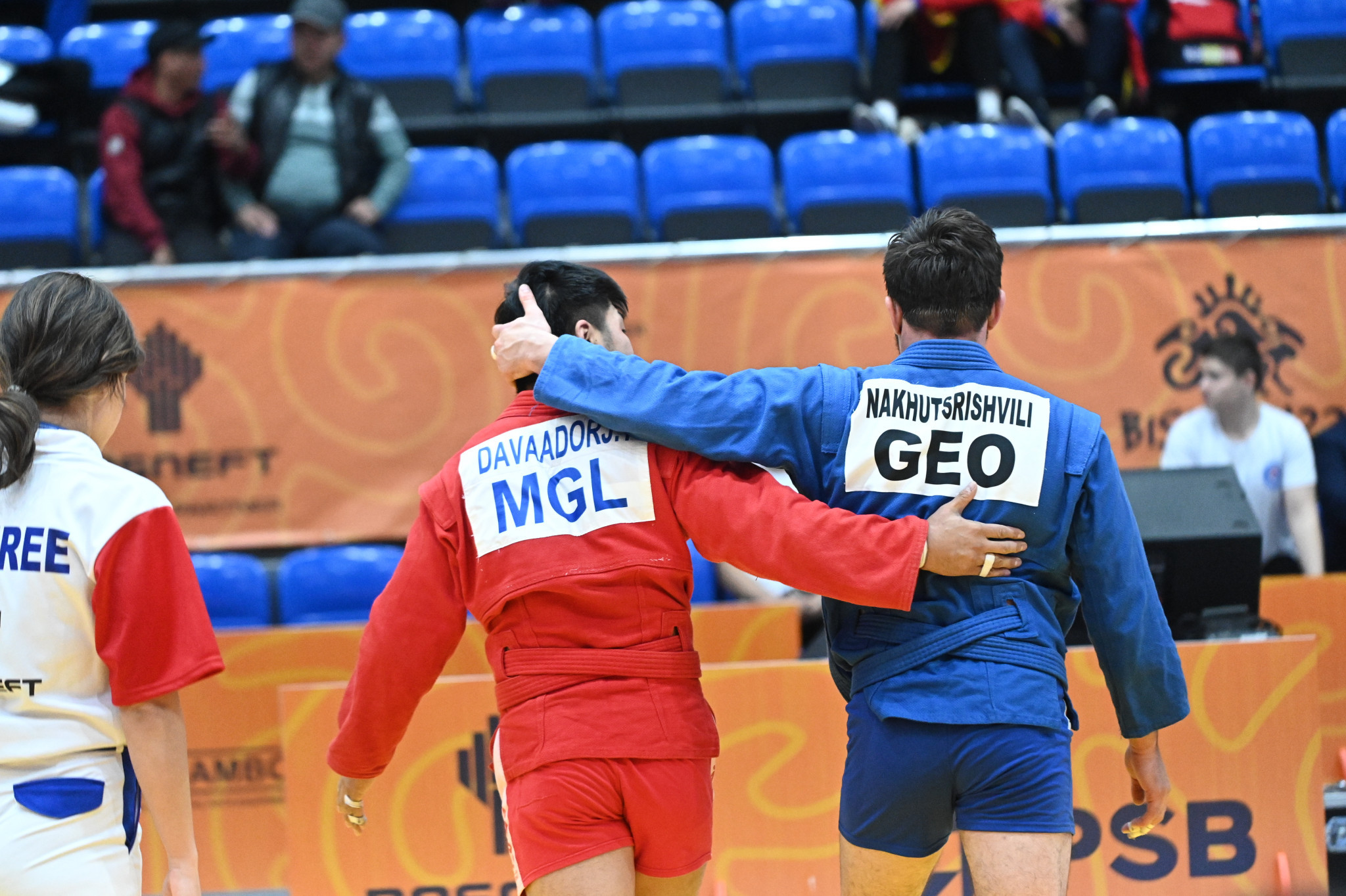 Georgia claimed a first gold of the World Sambo Championships today ©FIAS