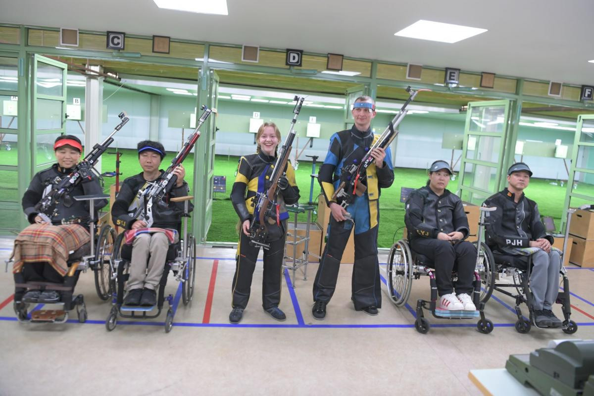 Ukraine retained the world title in the R10 10m air rifle standing mixed team SH1 event at Al Ain after breaking their own world record in qualifying ©Zayed Higher Organisation for People of Determination