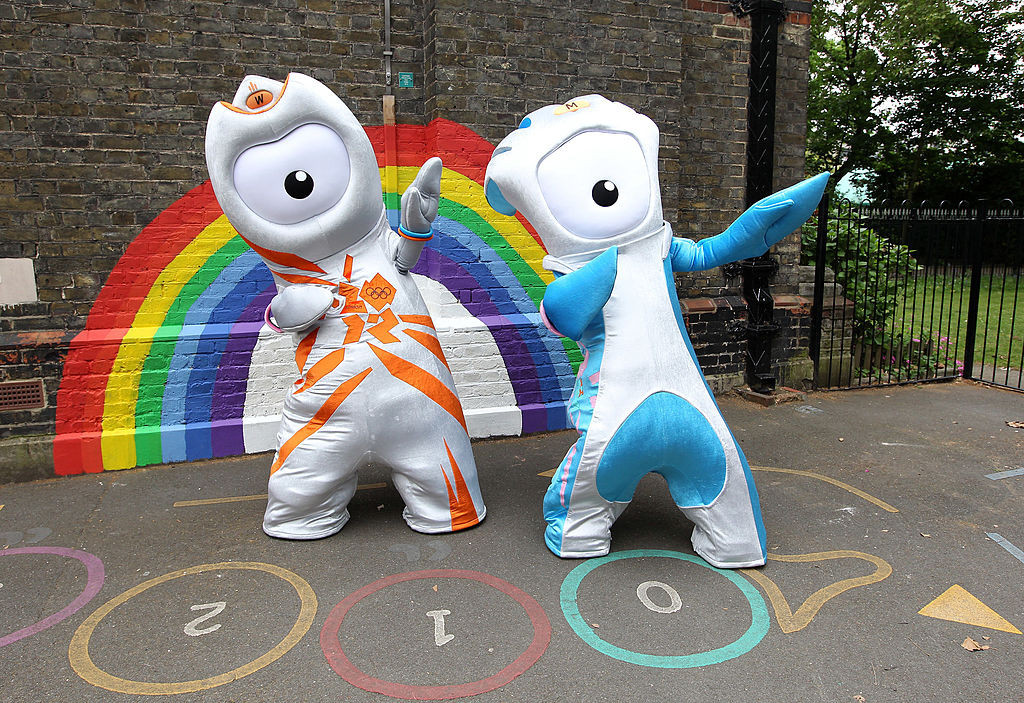 London 2012 mascots Wenlock and Mandeville. I see. ©Getty Images