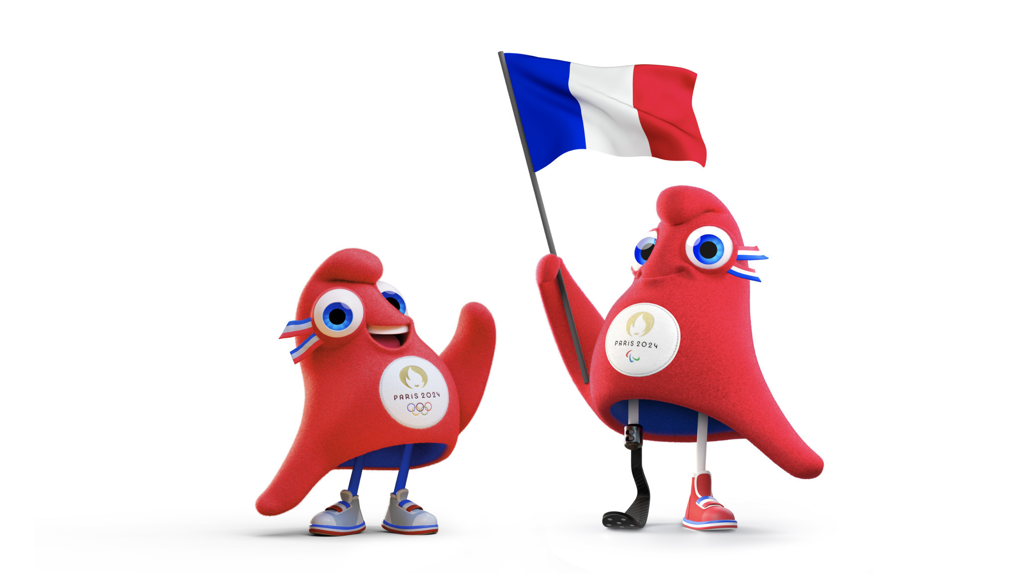 Paris 2024 mascots revealed as Phrygian caps - cute ideals of liberty to power a sporting revolution